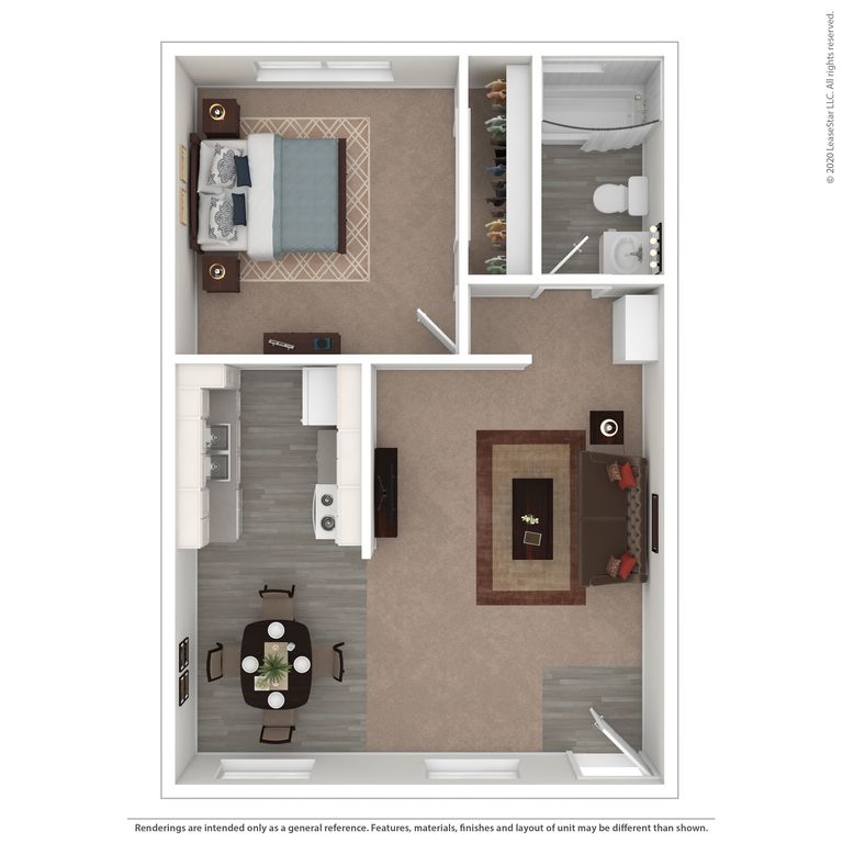 1 Bedroom A