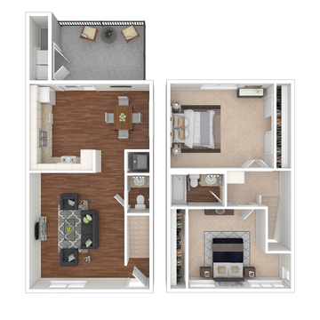 Two Bedroom A