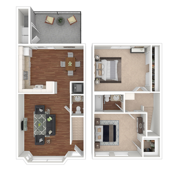 Two Bedroom B
